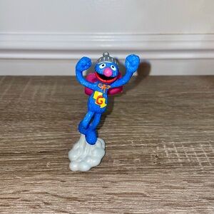 Vintage Muppets Applause Super Grover Figure 4” …(#17)